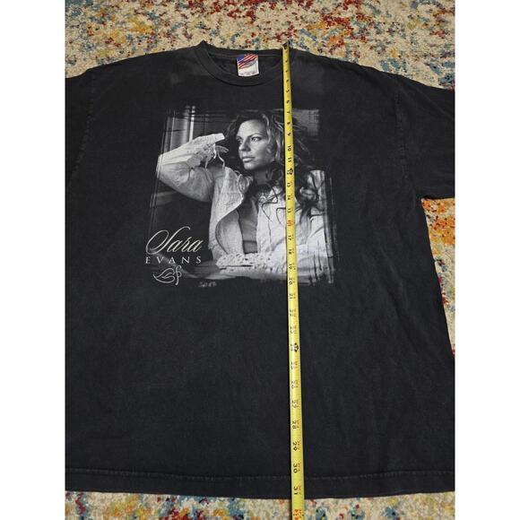 Vintage 2005 Sara Evans Real Fine Place 2XL T-Shirt Concert Tour Country Music - Picture 6 of 6